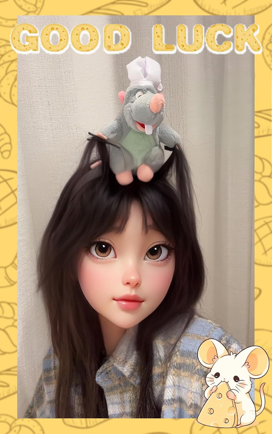Cute Cartoon Mouse Headband Women'S Cosplay Props Halloween Costume Headwear for Women/Girls