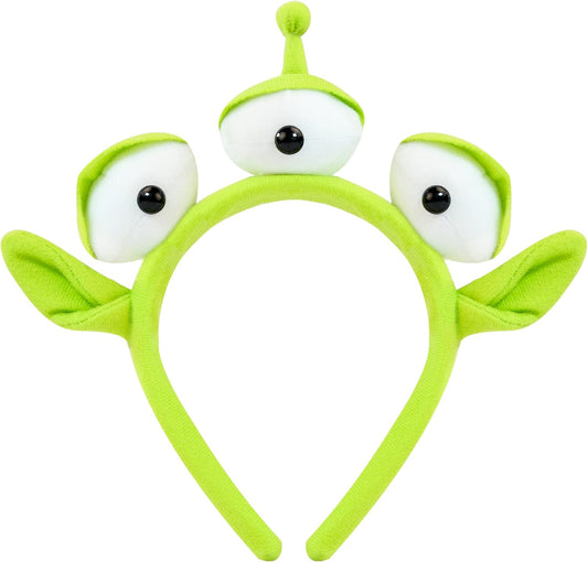 Halloween Headband, Alien Plush Headband for Kids and Adults, Costume Accessories for Theme Party Cosplay and Halloween