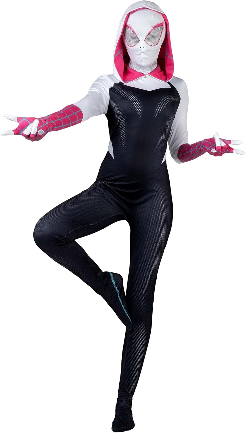 Adult Spider-Gwen Zentai Suit Costume | Marvel Costumes