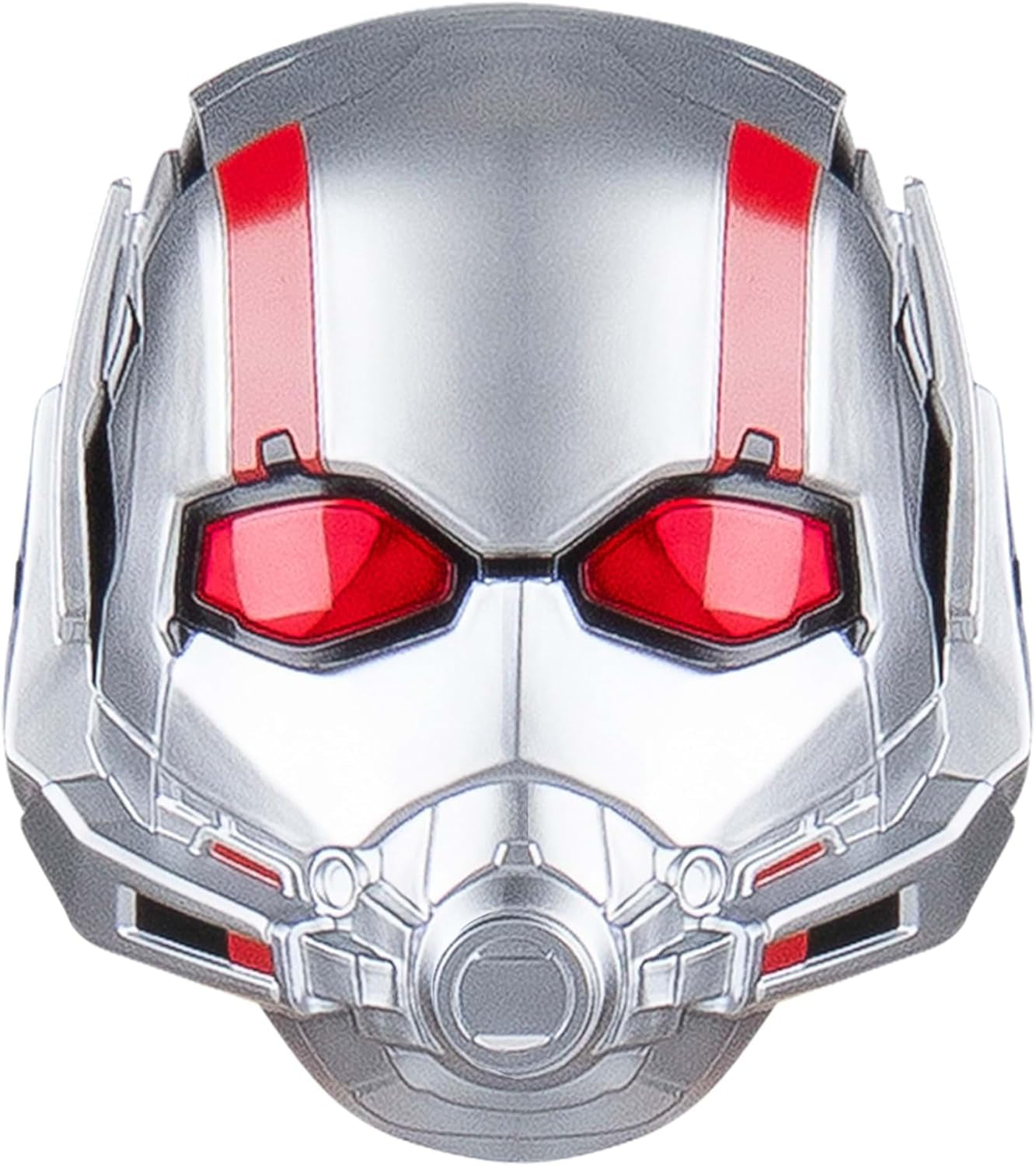 Jazwares Marvel Men'S Ant-Man Qualux Costume - Printed Hero Jumpsuit W/ 3D Padded Details and Red Lens Half Mask